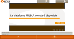 Desktop Screenshot of m.udla.cl