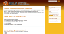 Desktop Screenshot of eportafolio.udla.cl