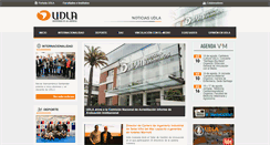 Desktop Screenshot of noticias.udla.cl